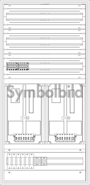 ELSTA - ZV-W-2Z-B-3GF oben 1GF unten (leer)