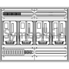 ELSTA - ZV-W-4Z-D-1GF oben-1 GF unten (leer)