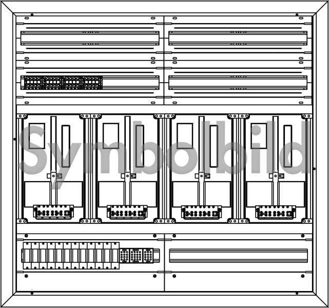 ELSTA - ZVR-W-4Z-D-2 GF oben, 1 GF unten PR (leer)