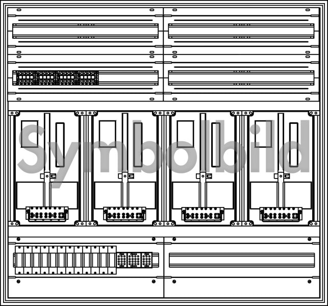 ELSTA - ZV-W-4Z-D-2 GF oben, 1 GF unten (leer)