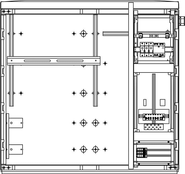 ELSTA - FHZS 1/1SN25 ÜA(3+1)B/C RK + FZ F G1 - Gas (links) Wiener Netze