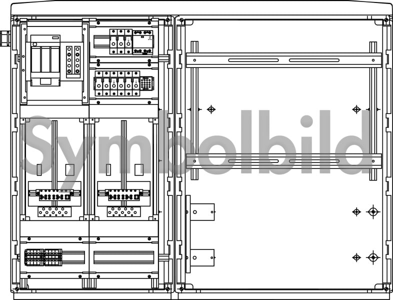 ELSTA - FHZS 2/160T-2SN25 RK + FZ F G2 - Gas (rechts) Wiener Netze