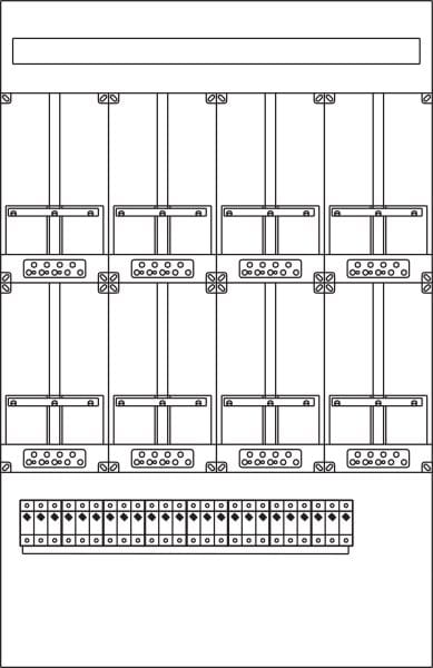 ELSTA - ZGS-8Z-D-VuSN25-8ZS10-1NZD (4+4) Wiener Netze