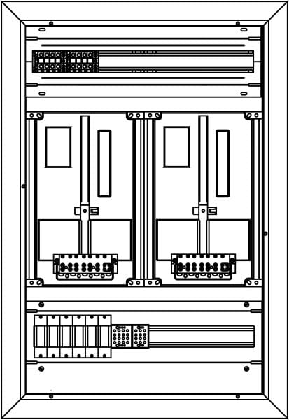 ELSTA - ZVR-W-2Z-B-1GF oben-1GF unten (2SN25+2ZS10ZK+2RK) PR