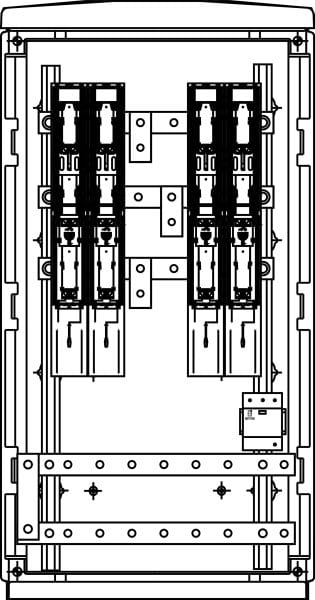 ELSTA - FHSK Cu 3x160L ÜA(3)B/C 440/850 Wiener Netze