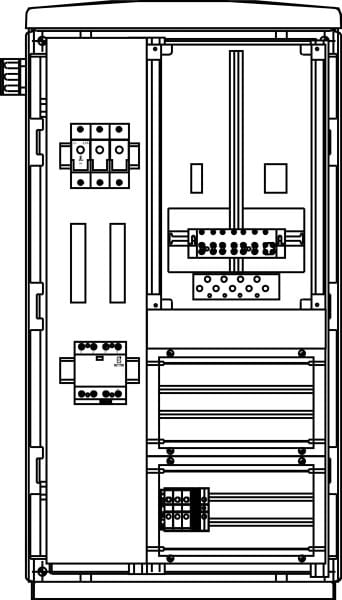 ELSTA - FHZS 1/1SN25 ÜA(3+1)B/C NV RK (SV50 links) Wiener Netze