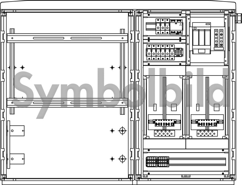 ELSTA - FHZS 2/160T-2SN35 ÜA(3+1)B/C RK + FZ F G2 - Gas (links) Wiener Netze