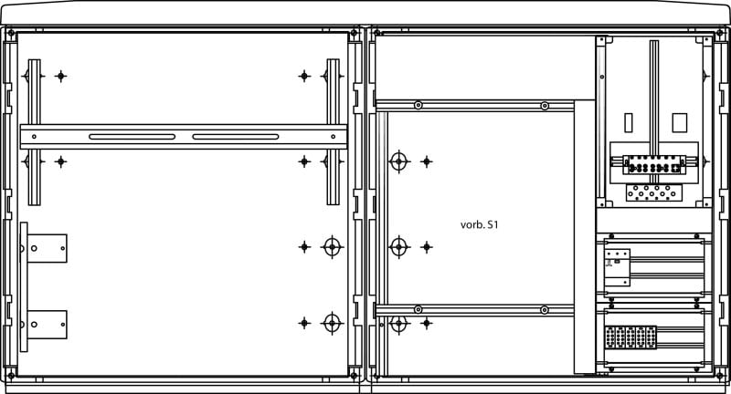 ELSTA - KHZS 1/S1 ÜA(3)B/C RK + FZ F G1 - Gas (links) Wiener Netze