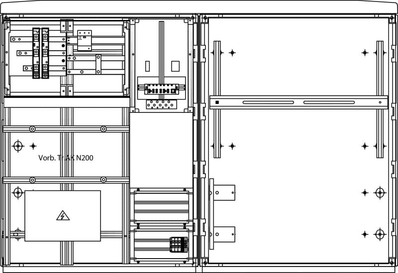 ELSTA - KHZS 1/Tr.AK-1SRN25 ÜA(3)B/C + FZ F G1 (Gas rechts) Wiener Netze
