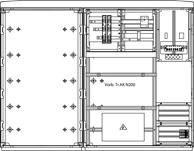 ELSTA - KHZSG 1/Tr.AK-1SRN25 ÜA(3)B/C RK - (Gas links) Wiener Netze