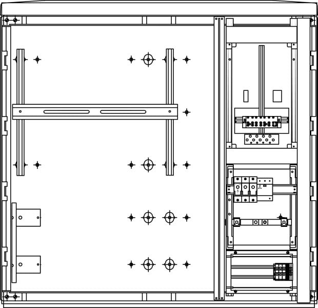 ELSTA - KHZS 1/1SN25 ÜA(3)B/C RK + FZ F G1 - Gas (links) Wiener Netze
