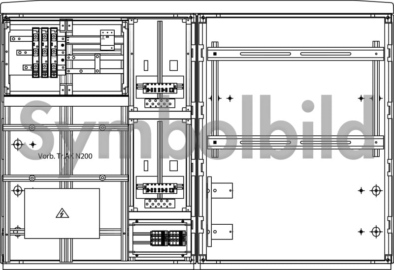 ELSTA - KHZS 2/Tr.AK-2SRN35 ÜA(3)C RK + FZ F G2 - Gas (rechts) Wiener Netze