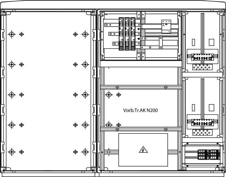 ELSTA - KHZSG 2/Tr.AK-2SRN25 ÜA(3)B/C RK - (Gas links) Wiener Netze