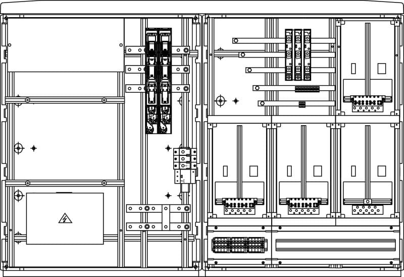 ELSTA - KHZS 3/Tr.AK-2x160L-3SRN25 ÜA(3)B/C RK Wiener Netze