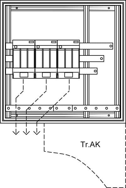 ELSTA - HSK Cu 3x160T (TrRB, AU) 600/590 Wiener Netze