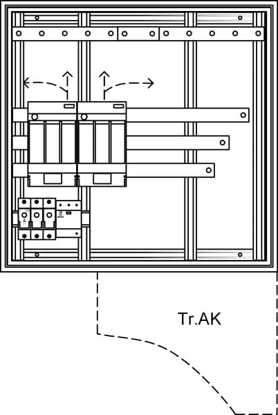 ELSTA - HSK Cu 2x160T (TrRB, AO) ÜA(3)B/C 600/590 Wiener Netze