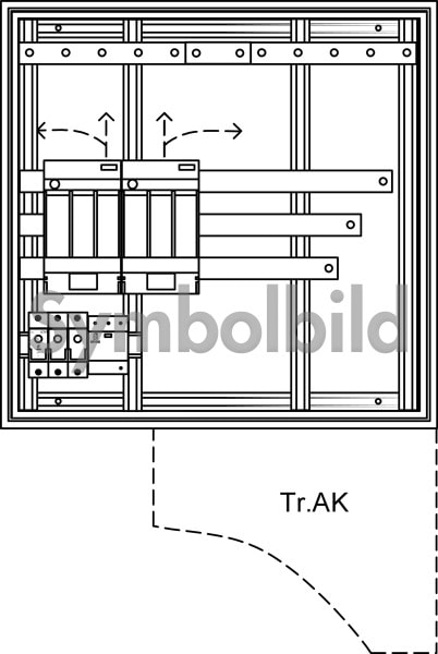 ELSTA - HSK Cu 2x160T (TrRB, AO) ÜA(3+1)C 600/590 Wiener Netze