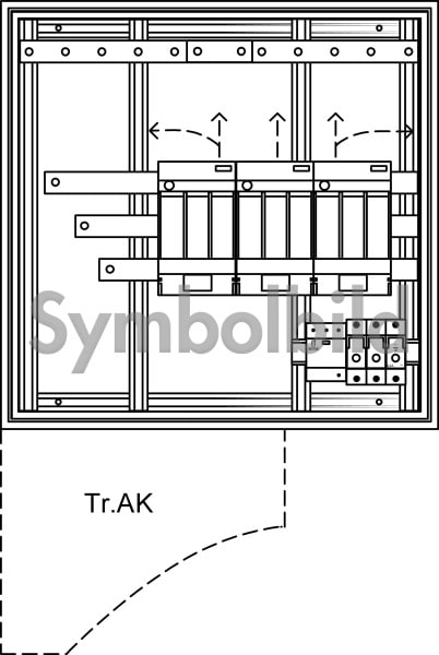 ELSTA - HSK Cu 3x160T (TrLB, AO) ÜA(3+1)B/C 600/590 Wiener Netze