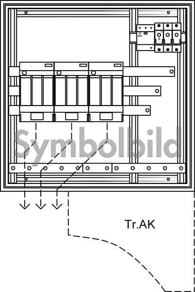 ELSTA - HSK Cu 3x160T (TrRB, AU) ÜA(3+1)B/C 600/590 Wiener Netze