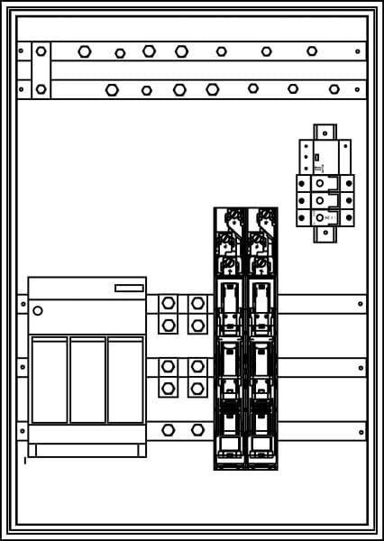 ELSTA - HSK Cu 250T+2x160L ÜA(3)B/C 600/850 Wiener Netze
