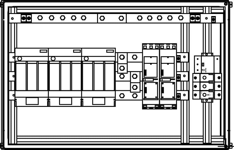 ELSTA - HSK Cu 3x160T+2x100LT ÜA(3)B/C AP 712 Wiener Netze