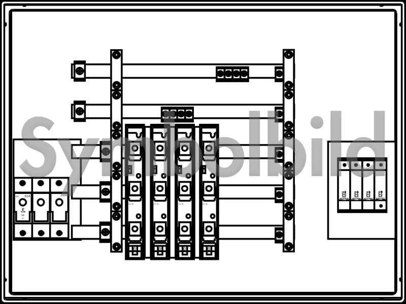 ELSTA - LVSTV 4SRN25 ÜA(3+1)C ESN AP 601 (Stgltg links) Wiener Netze