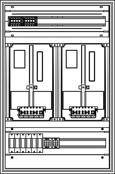 ELSTA - ZV-W-2Z-B-1GF oben-1GF unten (2SN25+2ZS10ZK+2RK)