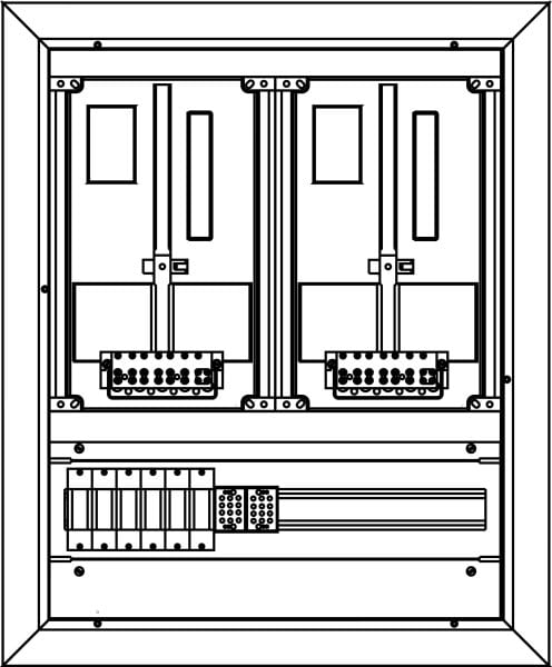 ELSTA - ZVR-W-2Z-B-1 VZ(GF) unten (2SN25+ZS10ZK) PR