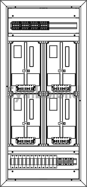 ELSTA - ZVR-W-4Z-B-1GF oben-1 VZ(GF) unten (4SN25+ZS10ZK) PR