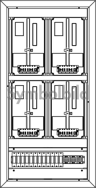 ELSTA - ZVR-W-4Z-B-1 VZ(GF) unten (4SN25+ZS10ZK) PR