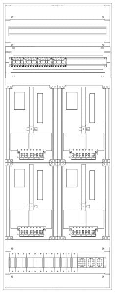 ELSTA - ZV-W-4Z-B-2GF oben-1 VZ(GF) unten (4SN25+ZS10ZK+RK)
