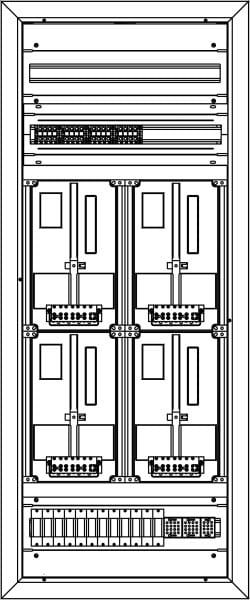 ELSTA - ZVR-W-4Z-B-2GF oben-1 VZ(GF) unten (4SN25+ZS10ZK+RK) PR