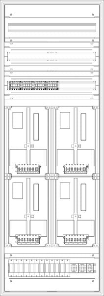 ELSTA - ZV-W-4Z-B-3GF oben-1 VZ(GF) unten (4SN25+ZS10ZK+RK)