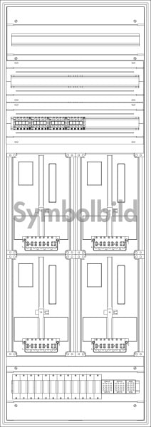 ELSTA - ZV-W-4Z-B-3GF oben-1 VZ(GF) unten (4SN25+ZS10ZK)