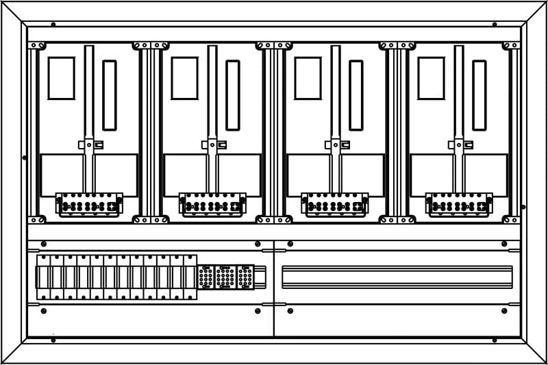 ELSTA - ZVR-W-4Z-D-1 VZ(GF) unten (4SN25+ZS10ZK) PR