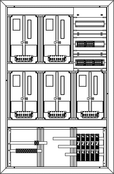 ELSTA - ZVR-W-5Z-C-1GF oben-VZ unten (5SRN25+ZS10ZK+RK) PR