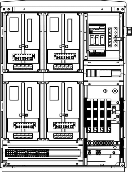 ELSTA - FHZS 4/160T-4SRN25 ÜA(3+1)B/C RK (SV50 rechts) Wiener Netze