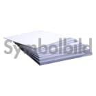 ELSTA - PVC Platte 2000x1000x2 RAL7035, 2m²