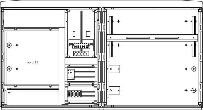 ELSTA - KHZS 1/S1 ÜA(3)B/C RK + FZ F G1 - Gas (rechts) Wiener Netze