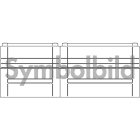 ELSTA - Bodenmontagesockel SBK 4-5 500/320 RAL 7032