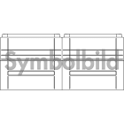 ELSTA - Bodenmontagesockel SBK 4-4 500/320 RAL 7032