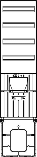 ELSTA - Installationsverteiler IVFS-306-4GF (64TE)