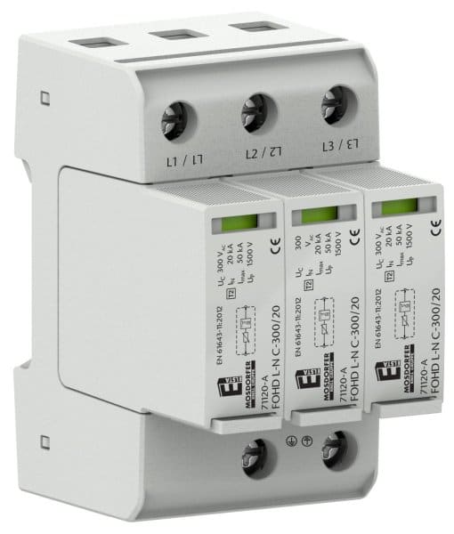 ELSTA - ÜBERSPANNUNGSABLEITER 3+0/C/20KA OTLD ELSTA