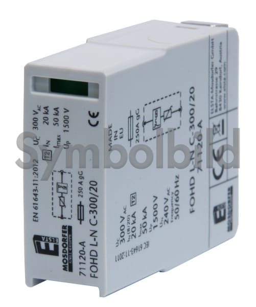 ELSTA - ÜBERSPANNUNGSABLEITER-STECKMODUL C/20KA/N/PE OTLD ELSTA