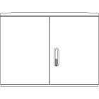 ELSTA - Polyesterschrank KVS F6 850/320 + MPL (6mm)