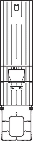 ELSTA - Verteilersäule 306 - leer SV:EHZ