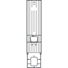 ELSTA - Verteilersäule 308 m. Mo.Platte SV:EHZ