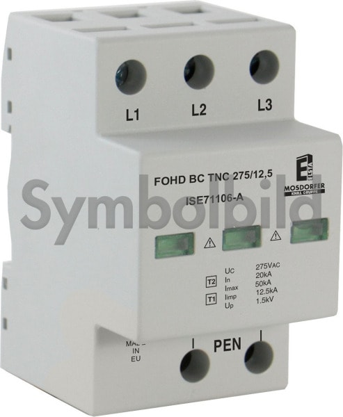 ELSTA - Blitzstromableiter 3+1/B-C/12,5KA FOHD ELSTA