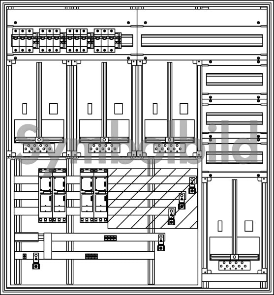 ELSTA - ZV-B-4Z-D-1GF oben- 3GF rechts (NH000-D02-ÜA(3)B/C) Netz B
