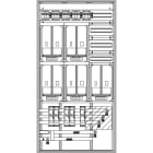 ELSTA - ZV-B-5Z-C-1GF oben- 3GF rechts (NH000-D02) Netz B